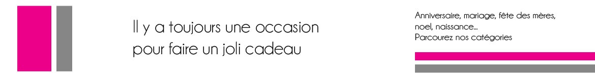 Cadeau personnalisé pour toutes les occasions de la vie